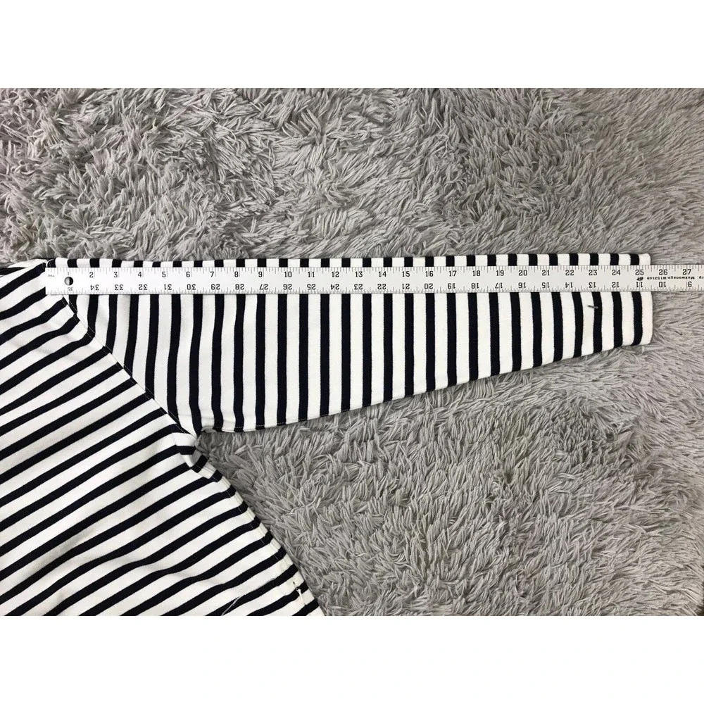 Urban Outfitters Lark &‎ Wolff Sweater Long Sleeve Scoop Neck Red Striped Size M